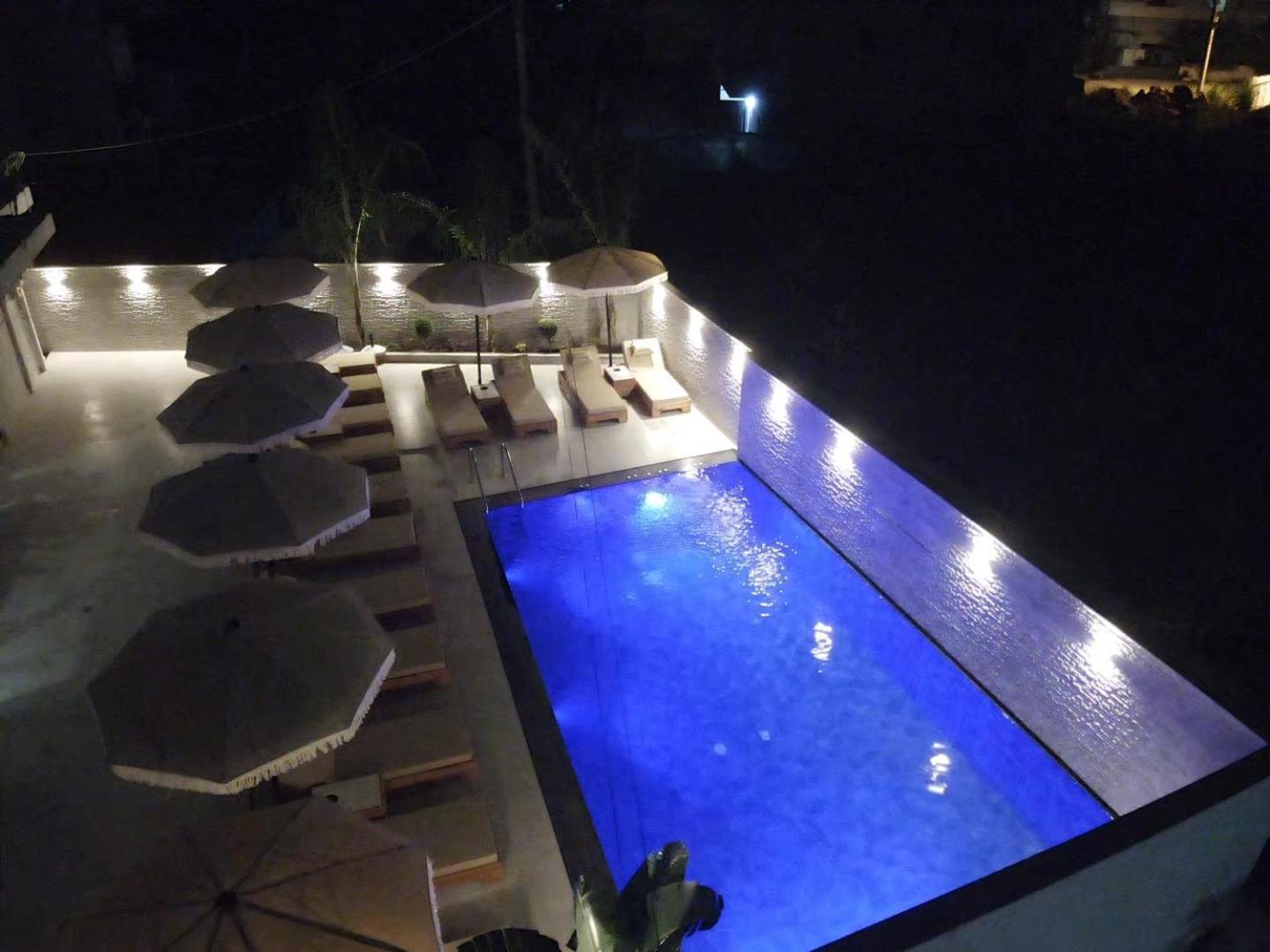 Hotel Kroi Ksamil Bagian luar foto