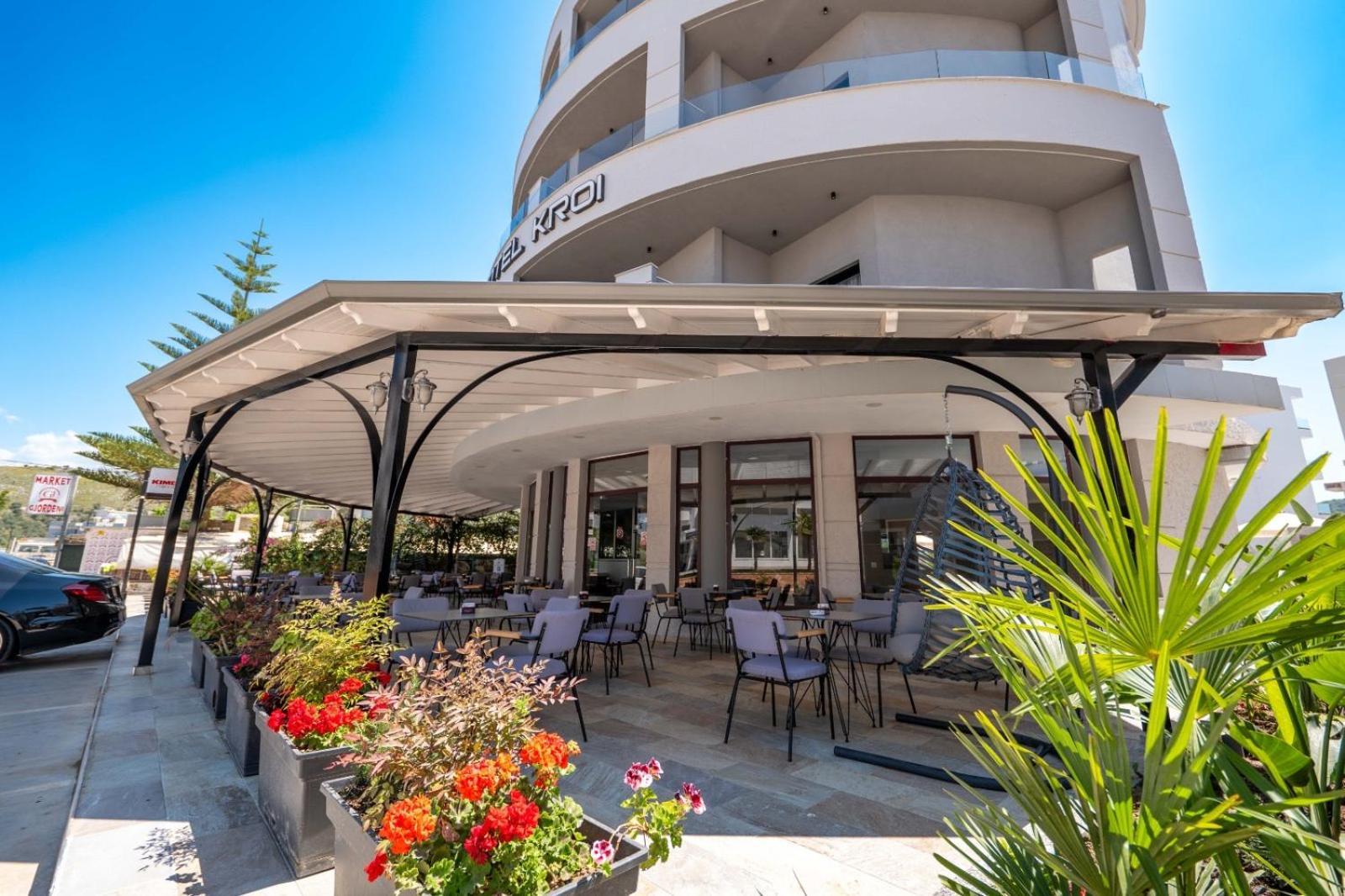 Hotel Kroi Ksamil Bagian luar foto