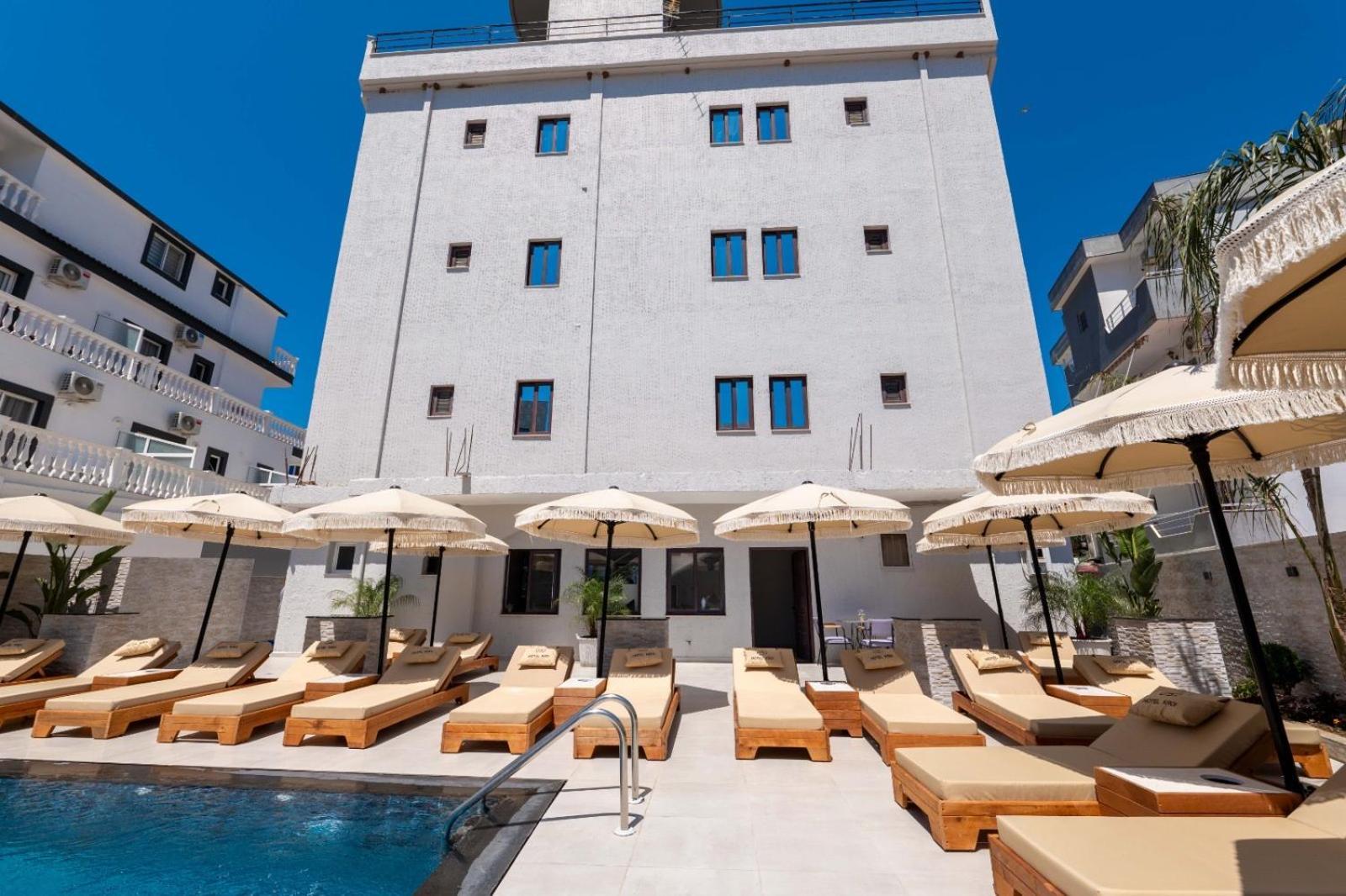 Hotel Kroi Ksamil Bagian luar foto