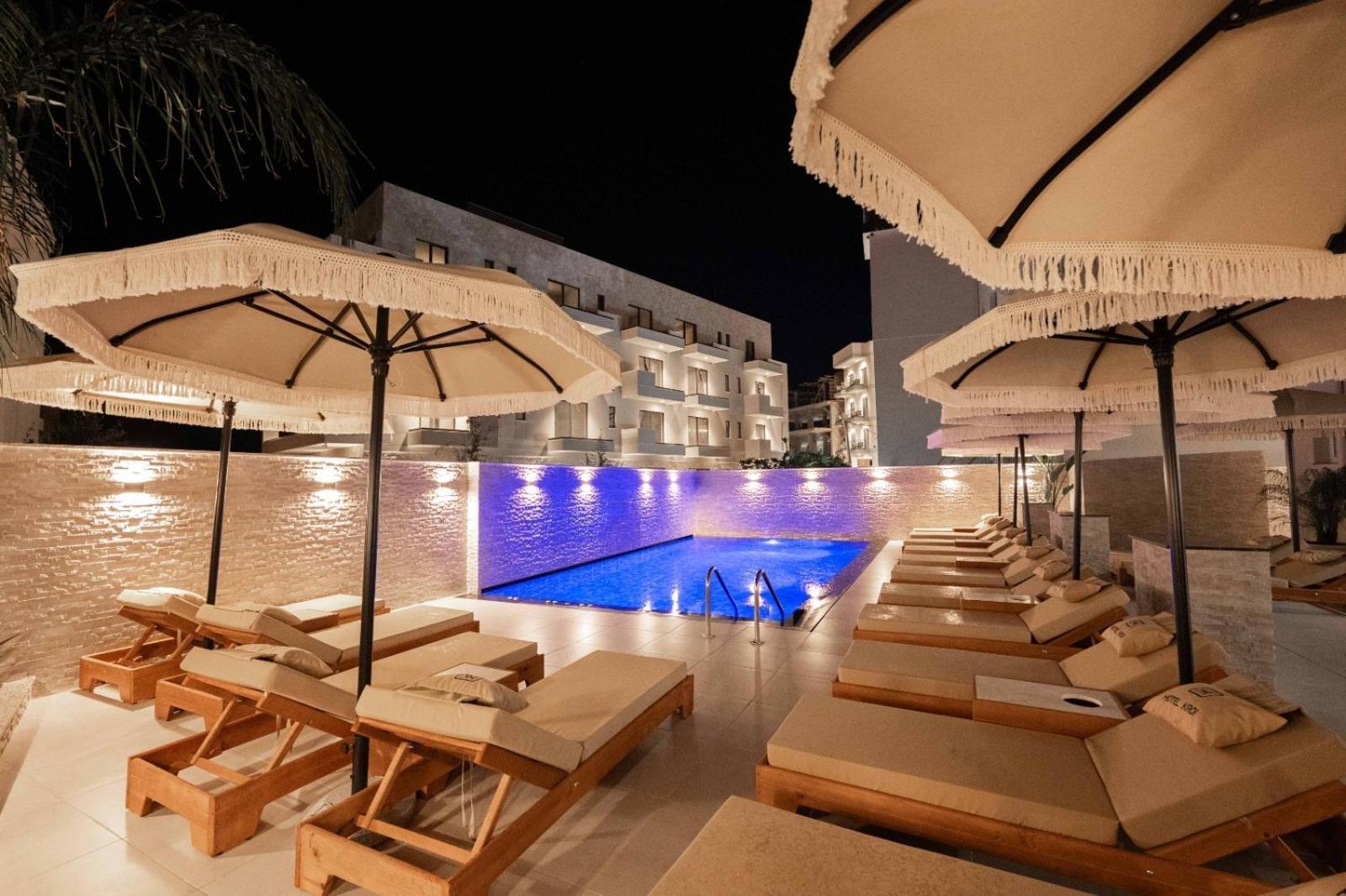 Hotel Kroi Ksamil Bagian luar foto