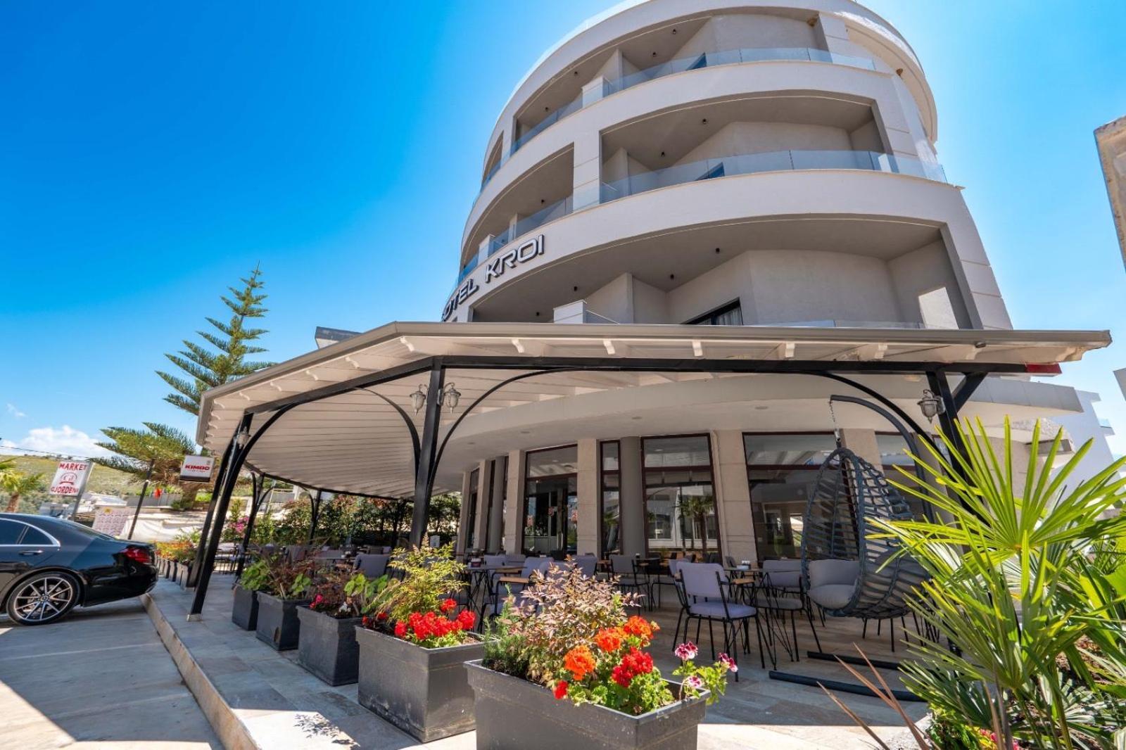 Hotel Kroi Ksamil Bagian luar foto