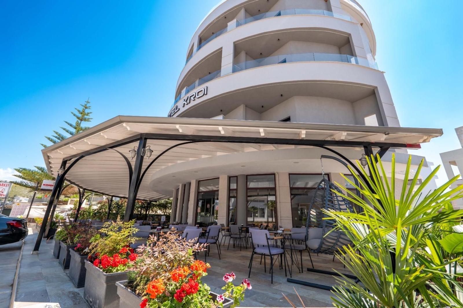 Hotel Kroi Ksamil Bagian luar foto