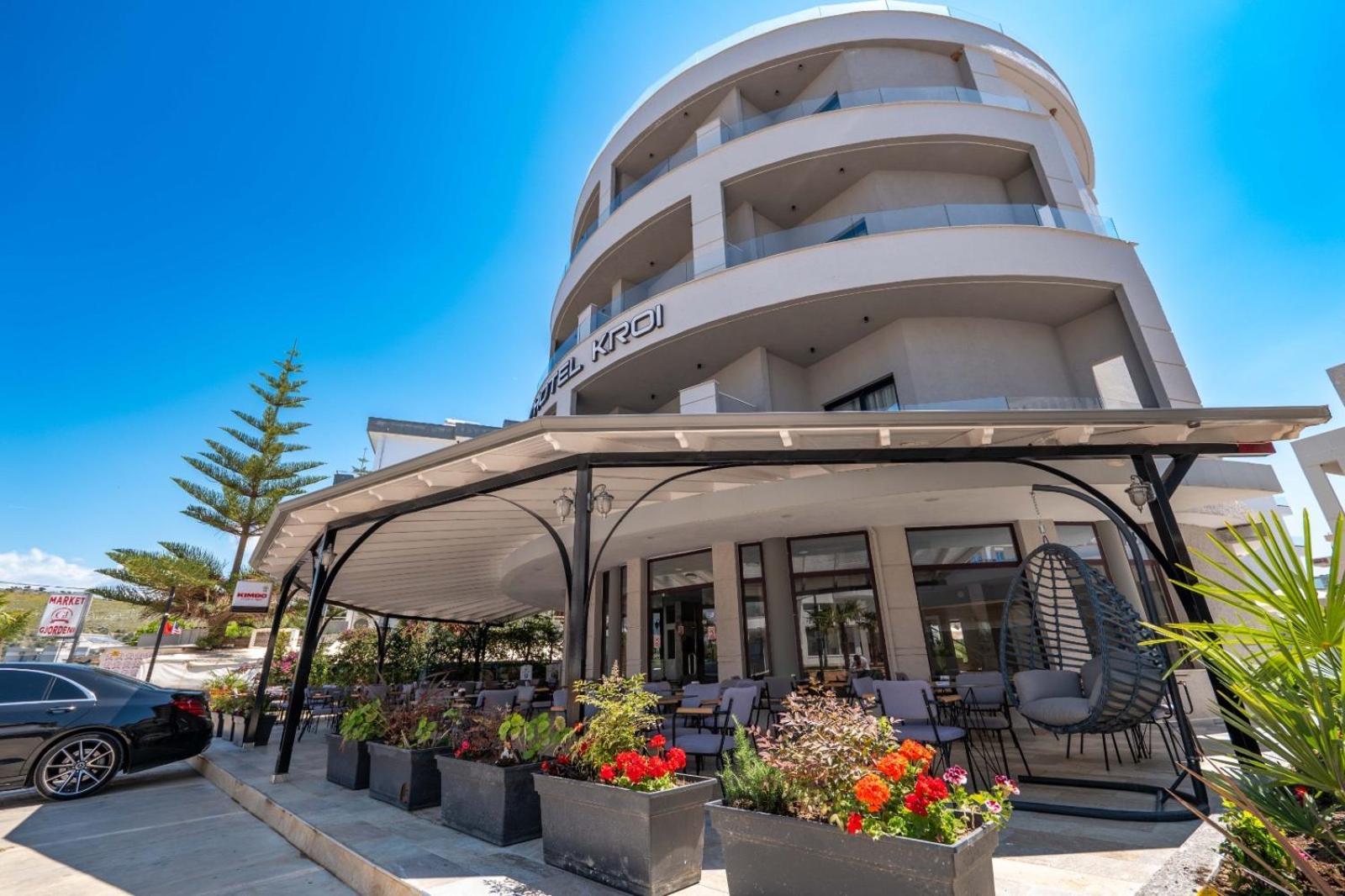 Hotel Kroi Ksamil Bagian luar foto