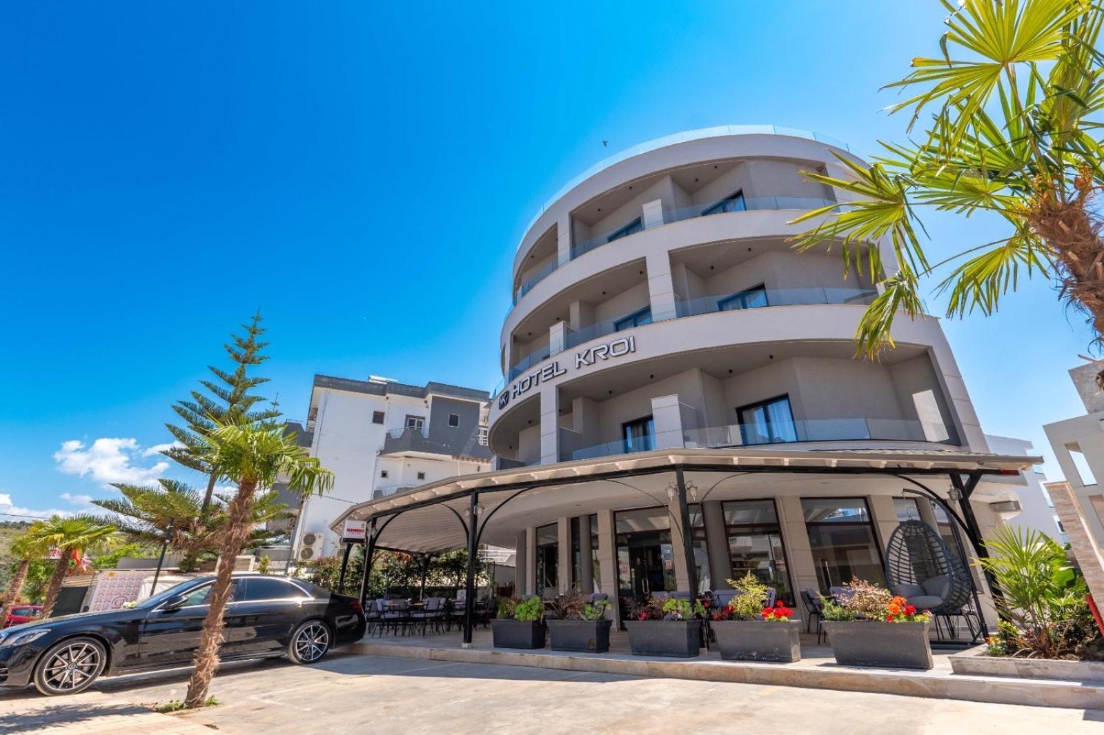 Hotel Kroi Ksamil Bagian luar foto