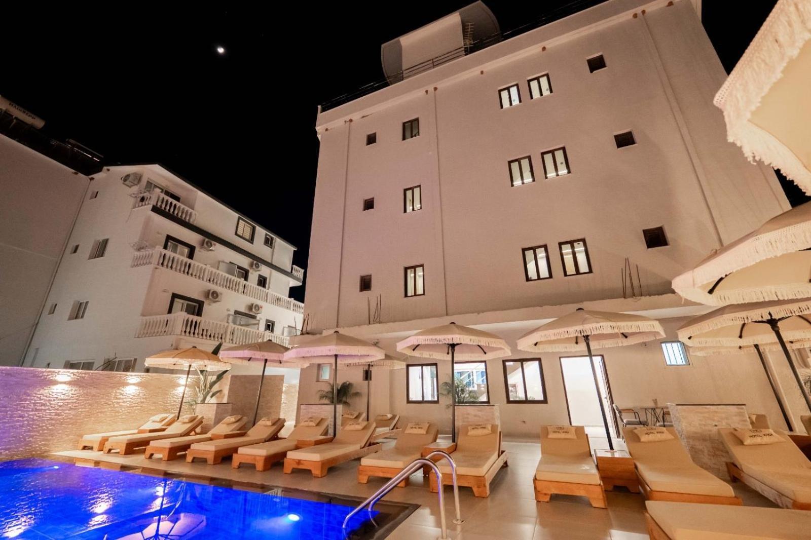 Hotel Kroi Ksamil Bagian luar foto